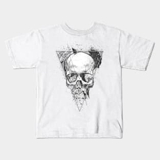 skull triangle Kids T-Shirt